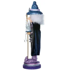 Kurt Adler Tabletop Items* 18-Inch Hollywood Wooden Wizard Nutcracker
