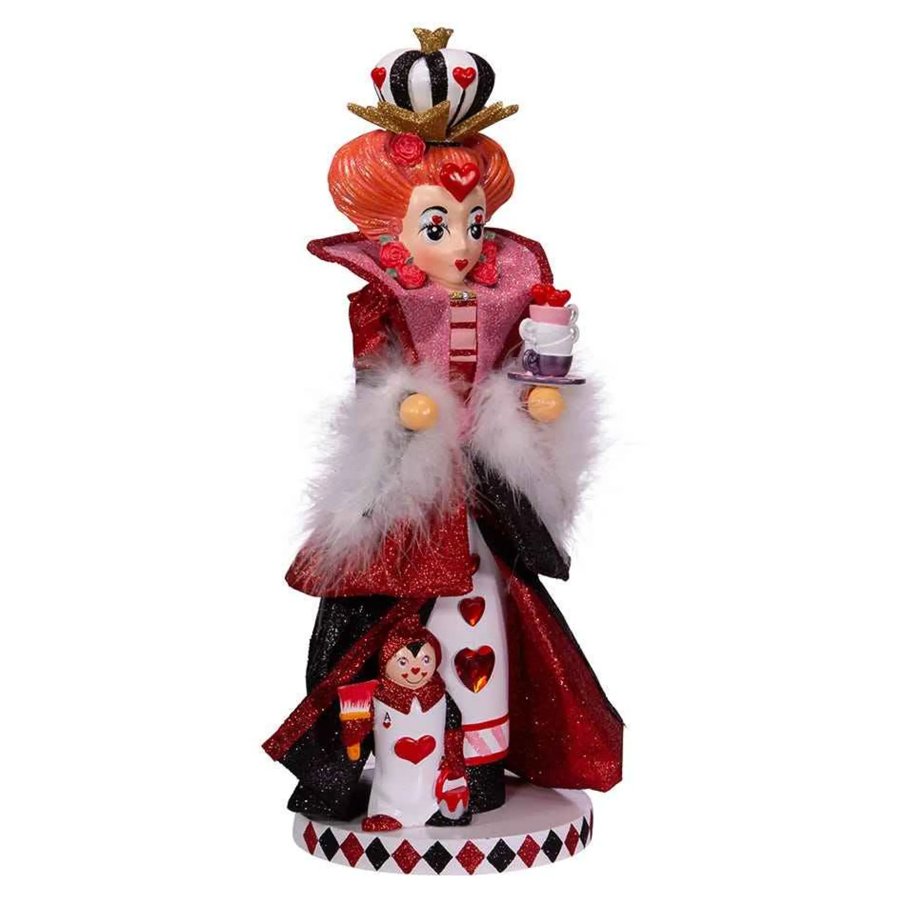 Kurt Adler Tabletop Items* 17.5-Inch Hollywood Queen Of Hearts Nutcracker