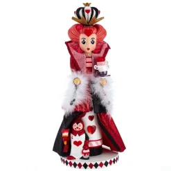 Kurt Adler Tabletop Items* 17.5-Inch Hollywood Queen Of Hearts Nutcracker