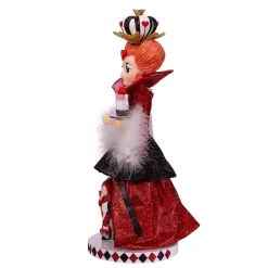 Kurt Adler Tabletop Items* 17.5-Inch Hollywood Queen Of Hearts Nutcracker