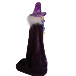 Kurt Adler Tabletop Items* 18-Inch Hollywood™ Purple Wizard Nutcracker