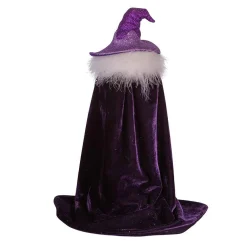 Kurt Adler Tabletop Items* 18-Inch Hollywood™ Purple Wizard Nutcracker