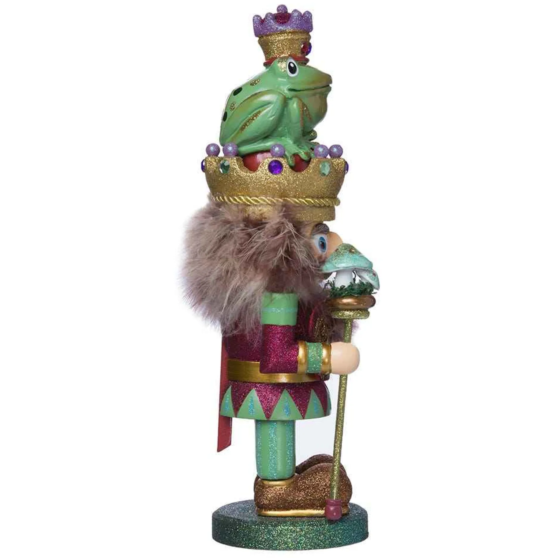 Kurt Adler Tabletop Items* 15-Inch Hollywood Frog Prince Nutcracker