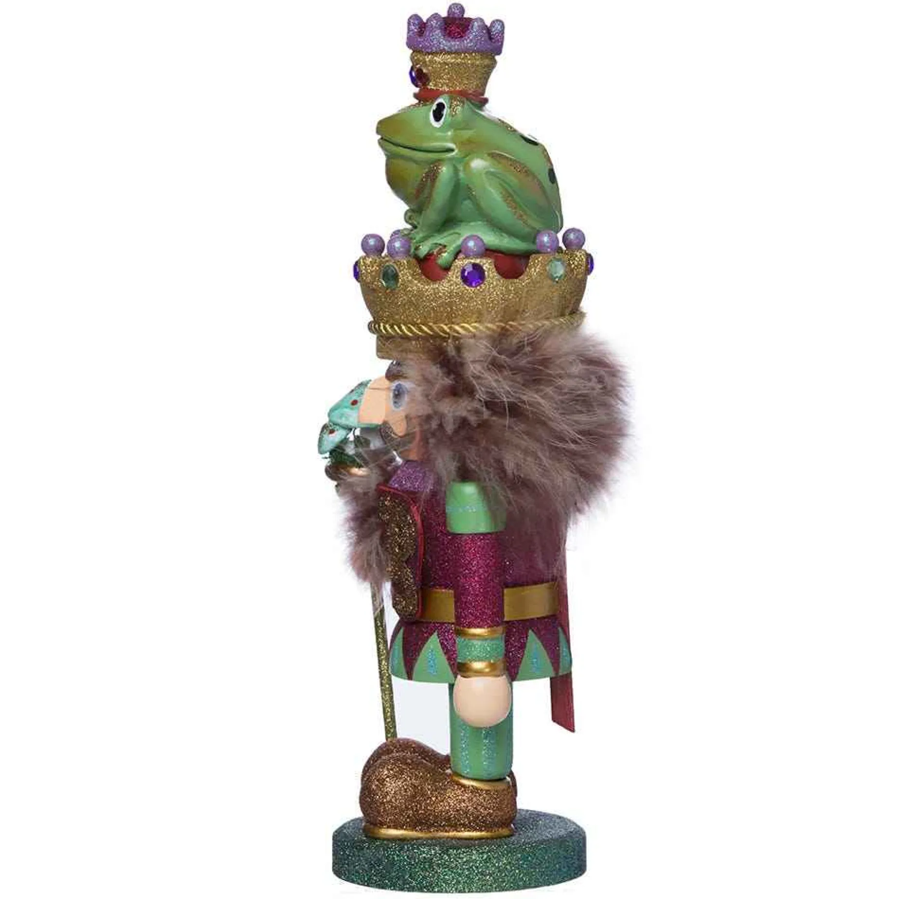 Kurt Adler Tabletop Items* 15-Inch Hollywood Frog Prince Nutcracker