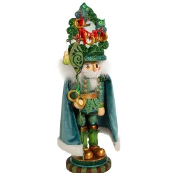 Kurt Adler Tabletop Items* 17.5-Inch Hollywood Five Golden Rings Nutcracker