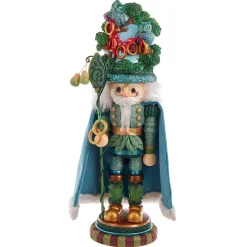 Kurt Adler Tabletop Items* 17.5-Inch Hollywood Five Golden Rings Nutcracker