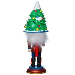 Kurt Adler Tabletop Items* 16.25-Inch Hollywood Mickey And Minnie Ice Skating Nutcracker