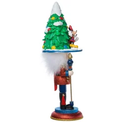 Kurt Adler Tabletop Items* 16.25-Inch Hollywood Mickey And Minnie Ice Skating Nutcracker