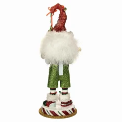 Kurt Adler Tabletop Items* 15-Inch Hollywood Elf With Hobby Horse Nutcracker