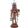 Kurt Adler Tabletop Items* 15-Inch Hollywood Bee Keeper Nutcracker