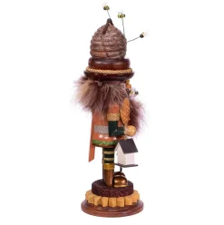 Kurt Adler Tabletop Items* 15-Inch Hollywood Bee Keeper Nutcracker