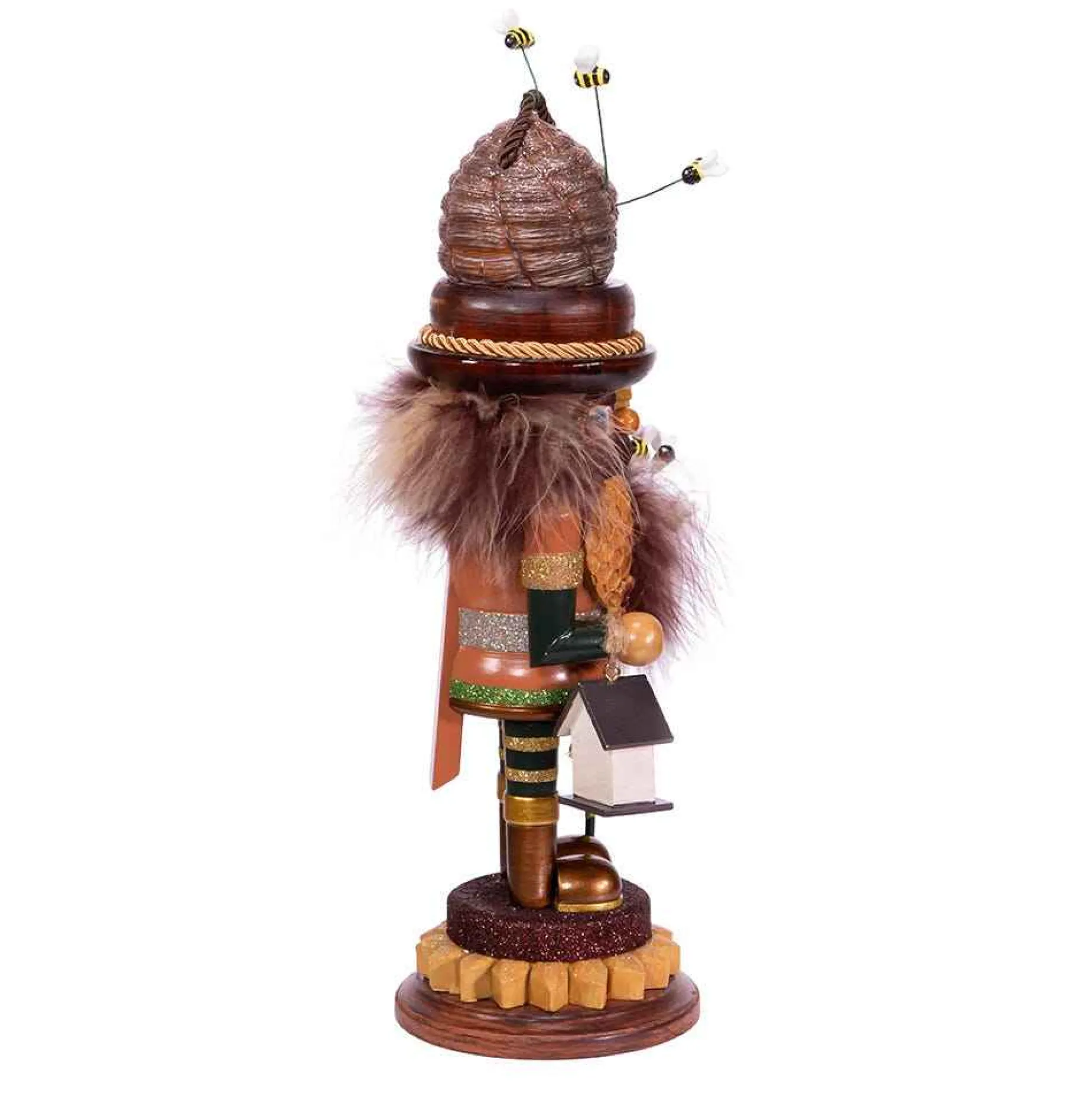 Kurt Adler Tabletop Items* 15-Inch Hollywood Bee Keeper Nutcracker