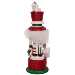Kurt Adler Tabletop Items* 15-Inch Hollywood Frosty Frolic Nutcracker