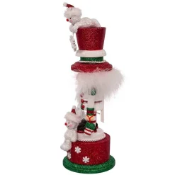 Kurt Adler Tabletop Items* 15-Inch Hollywood Frosty Frolic Nutcracker