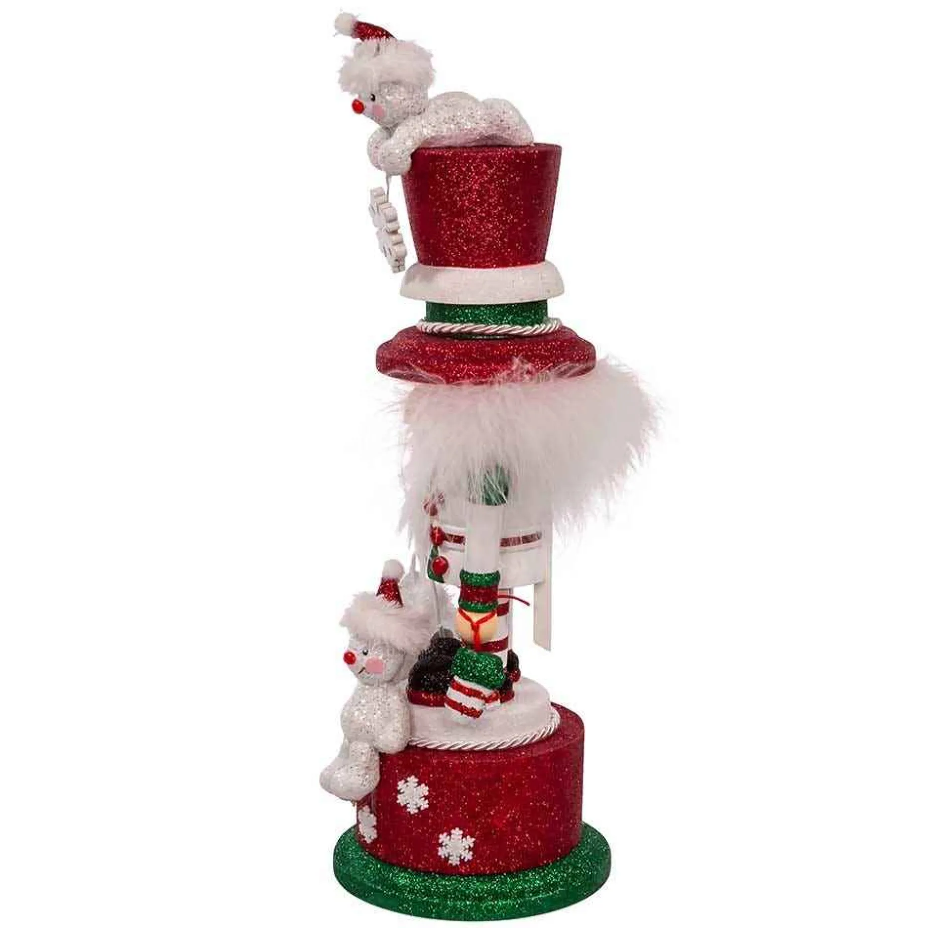 Kurt Adler Tabletop Items* 15-Inch Hollywood Frosty Frolic Nutcracker