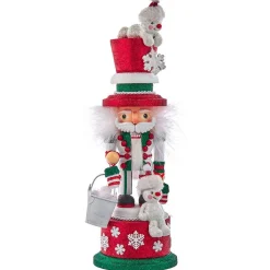 Kurt Adler Tabletop Items* 15-Inch Hollywood Frosty Frolic Nutcracker