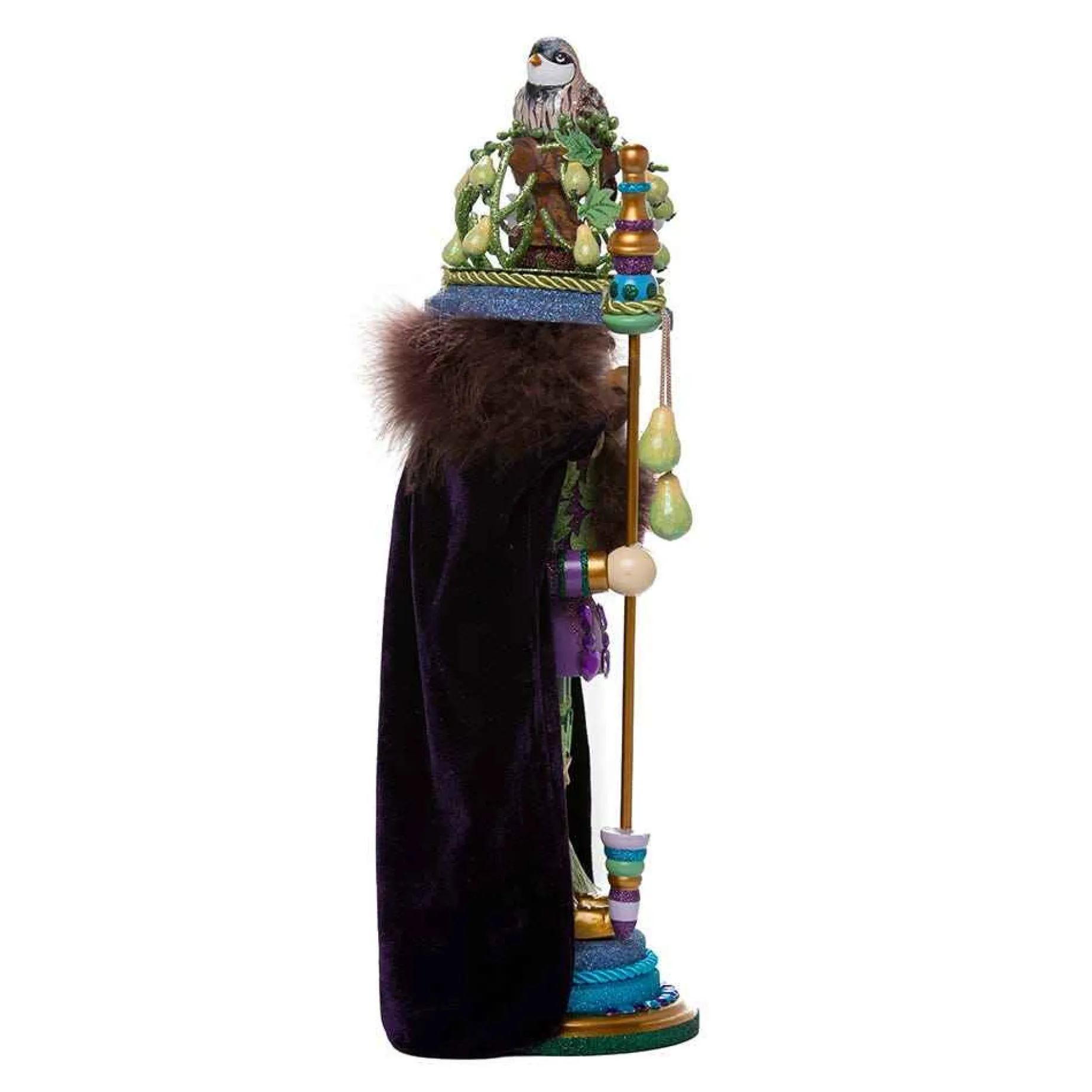 Kurt Adler Tabletop Items* 18-Inch Hollywood Partridge In A Pear Tree Nutcracker