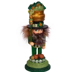 Kurt Adler Tabletop Items* 12-Inch Hollywood™ Irish Nutcracker
