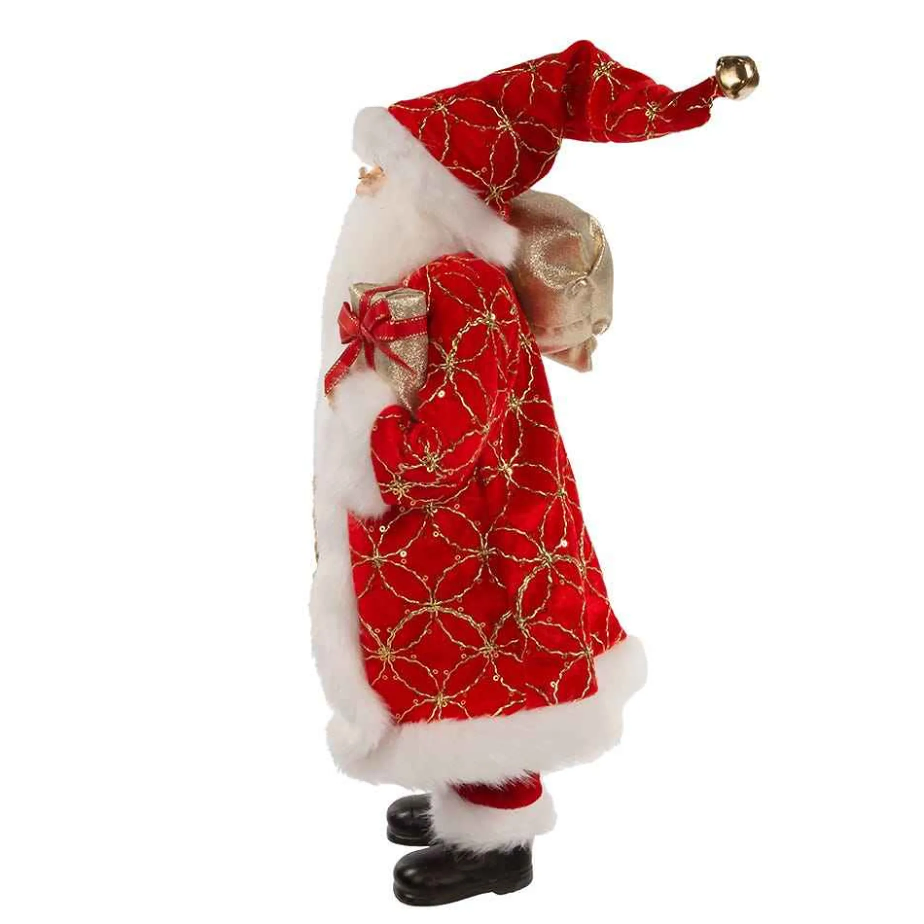 Kurt Adler Tabletop Items* 17-Inch Kringle Klaus Red Santa With Gifts