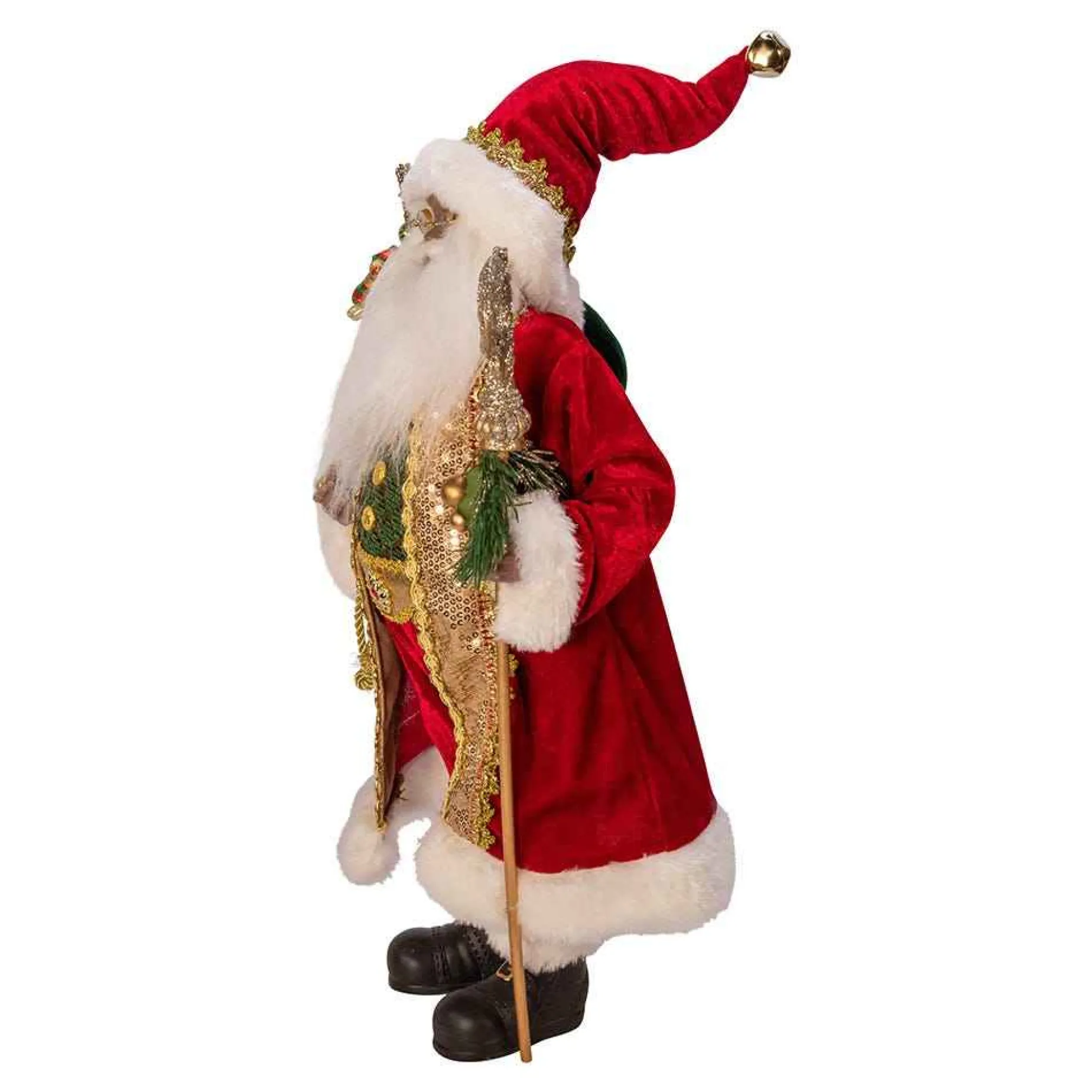 Kurt Adler Tabletop Items* 18-Inch Kringle Klaus African American Santa