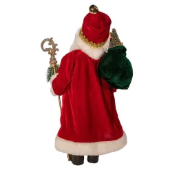 Kurt Adler Tabletop Items* 18-Inch Kringle Klaus African American Santa