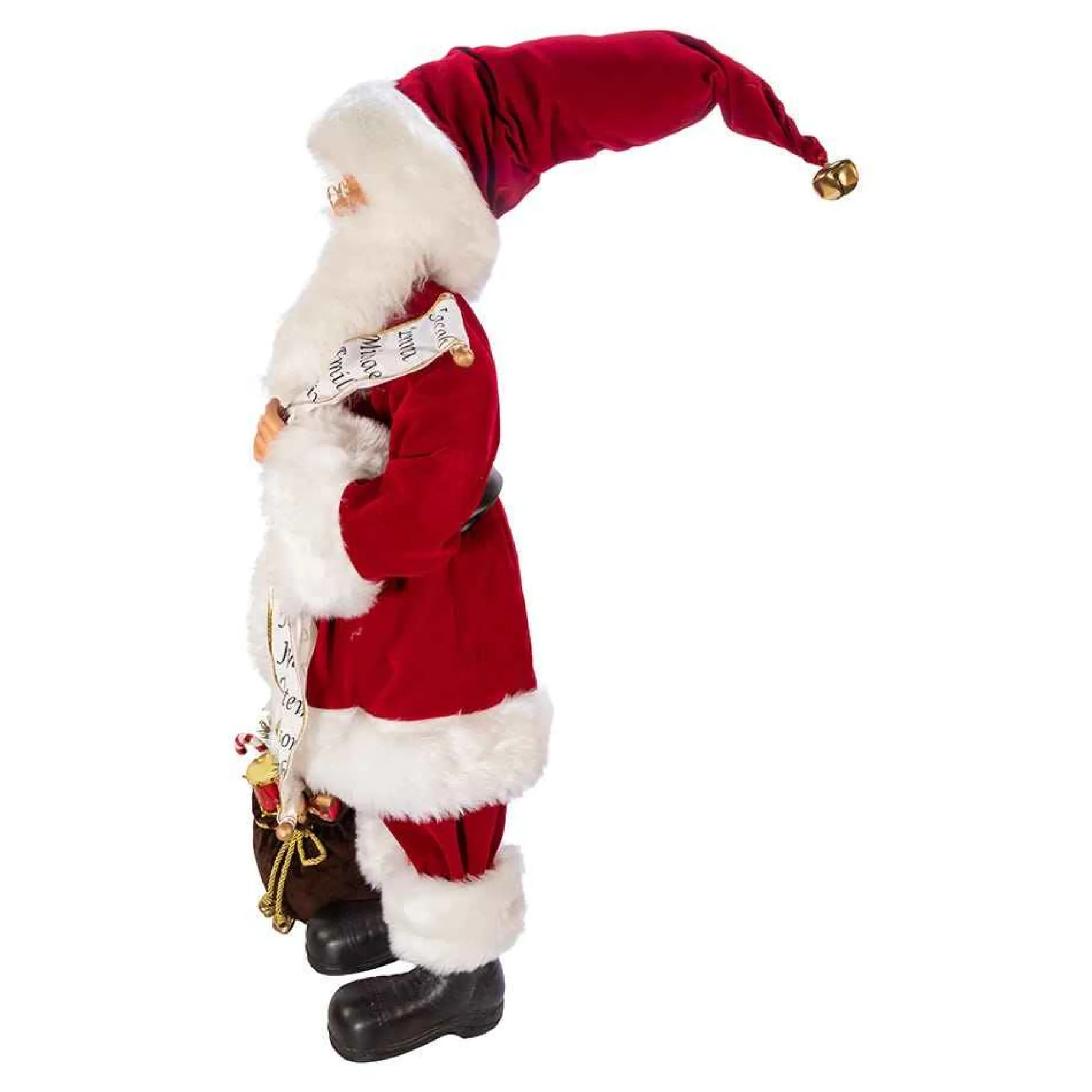 Kurt Adler Tabletop Items* 34-Inch Kringle Klaus Traditional Santa And List