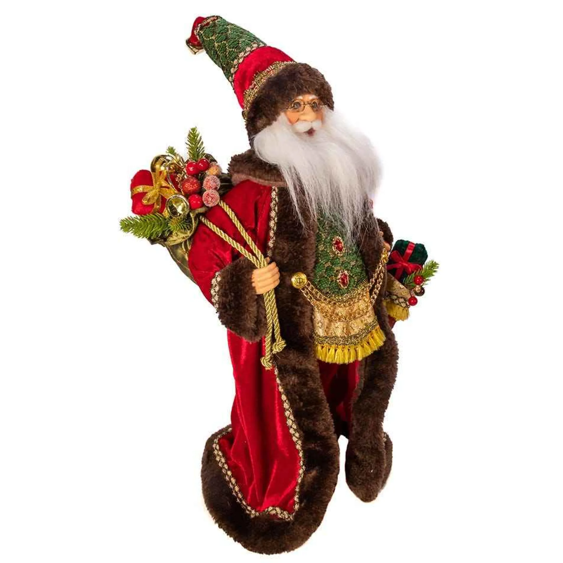 Kurt Adler Tabletop Items* 18-Inch Kringle Klaus Elegant Santa