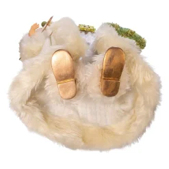 Kurt Adler Tabletop Items* 18-Inch Kringle Klaus Winter White Santa