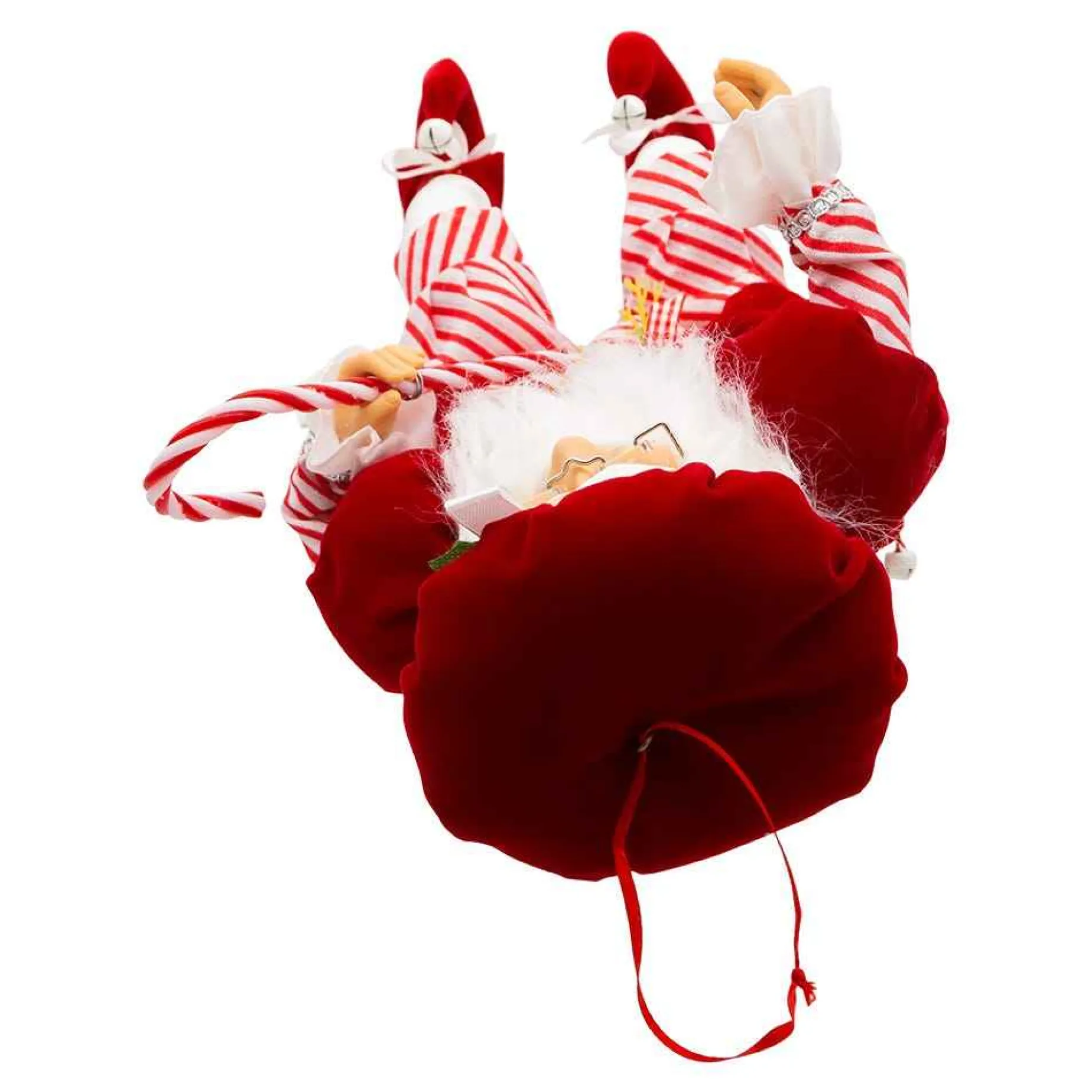 Kurt Adler Tabletop Items* 17-Inch Kringle Klaus Peppermint Chef Santa