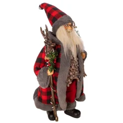 Kurt Adler Tabletop Items* 18-Inch Kringle Klaus Red And Gray Santa