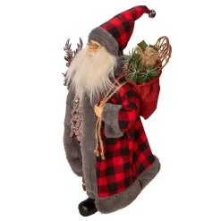 Kurt Adler Tabletop Items* 18-Inch Kringle Klaus Red And Gray Santa