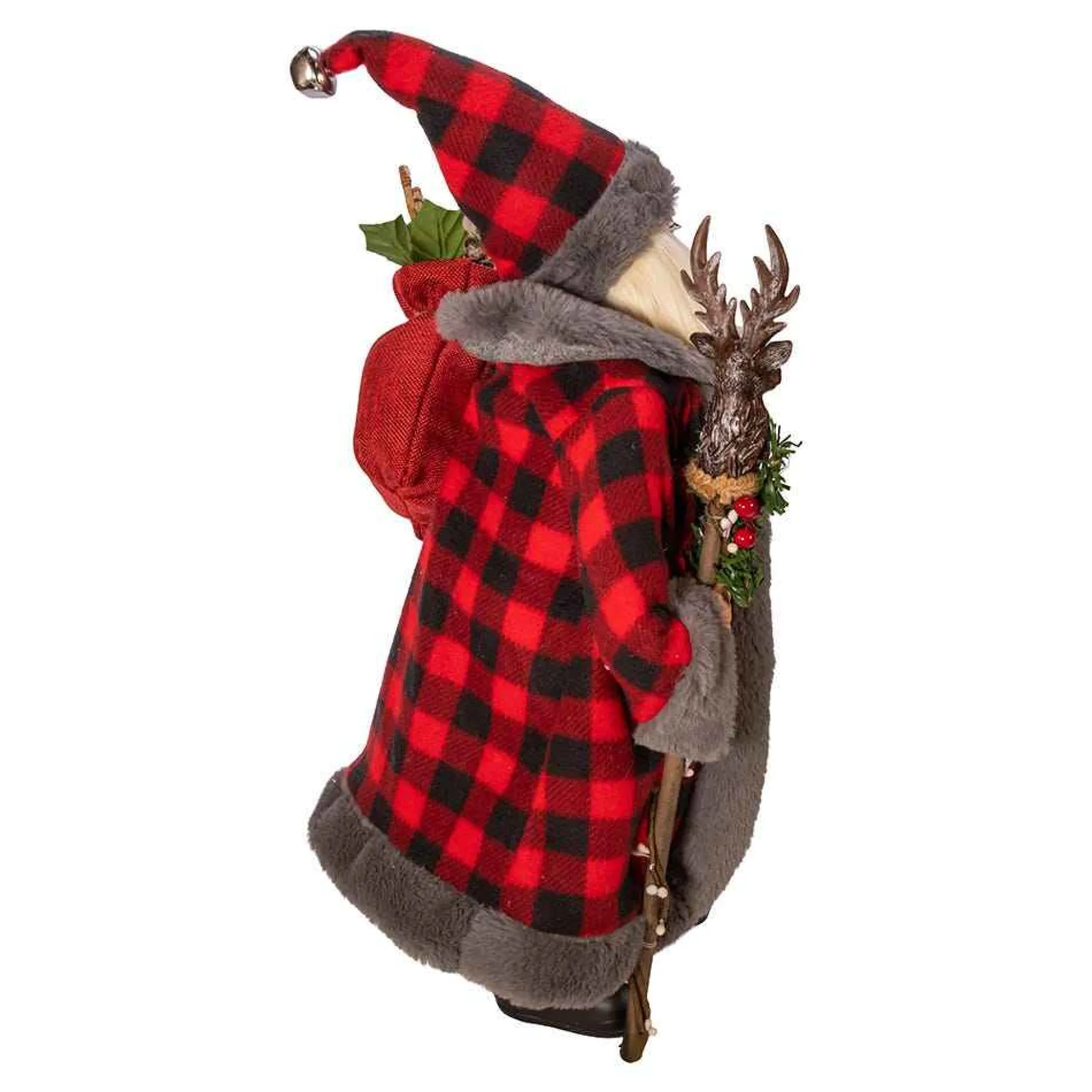 Kurt Adler Tabletop Items* 18-Inch Kringle Klaus Red And Gray Santa