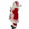 Kurt Adler Tabletop Items* 17.5-Inch Kringle Klaus Peppermint Santa