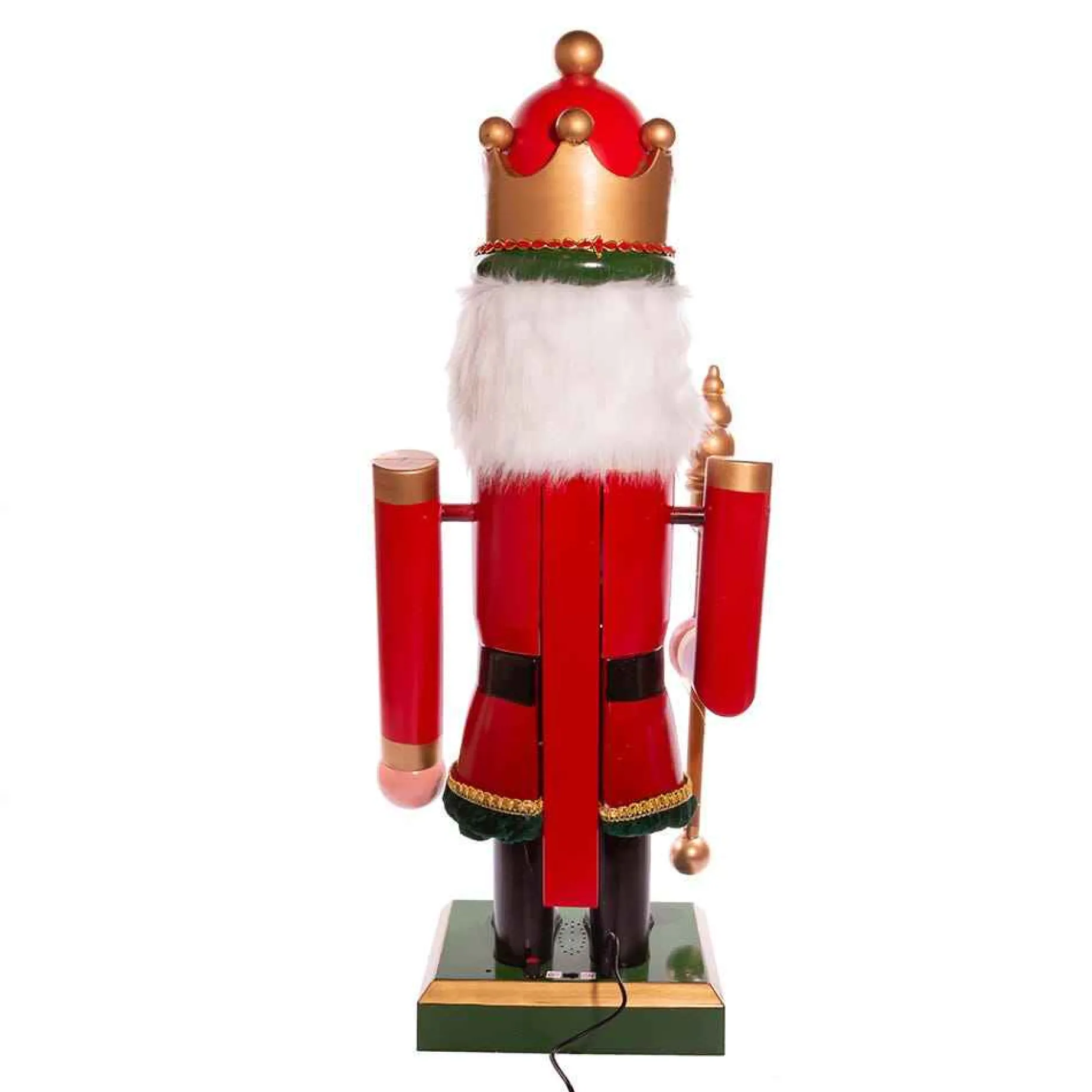 Kurt Adler Tabletop Items* 43-Inch Lighted Musical Collapsible Nutcracker