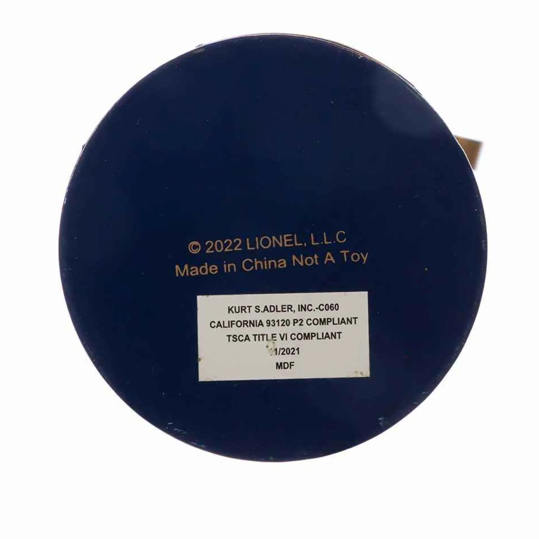 Kurt Adler Tabletop Items* 15-Inch Lionel Conductor Nutcracker