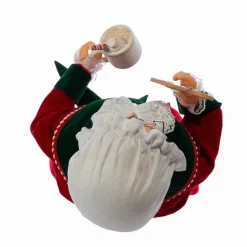 Kurt Adler Tabletop Items* 17.25-Inch Mrs. Claus With Cookies And Cocoa