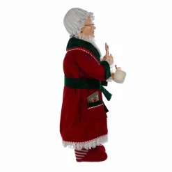 Kurt Adler Tabletop Items* 17.25-Inch Mrs. Claus With Cookies And Cocoa