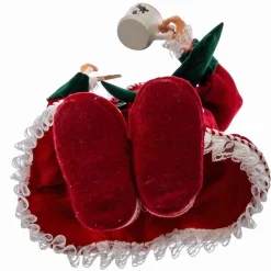 Kurt Adler Tabletop Items* 17.25-Inch Mrs. Claus With Cookies And Cocoa