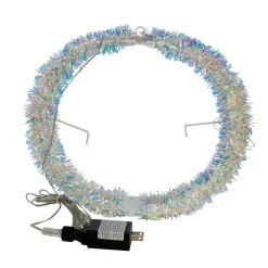 Kurt Adler Lawn And Outdoor Decor* 12-Inch Multi-Color Led Tinsel Foldable Sphere