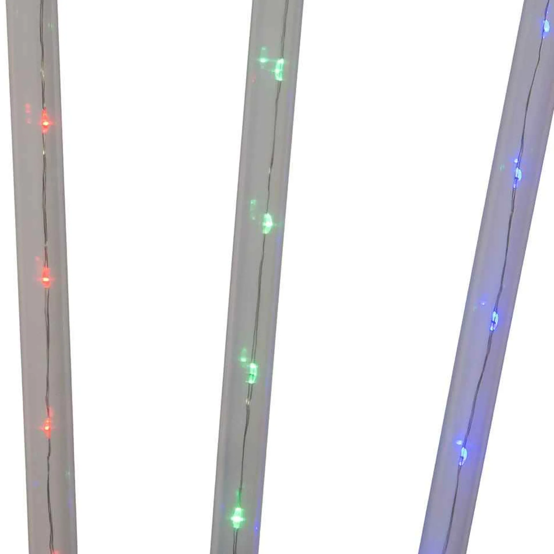 Kurt Adler Lawn And Outdoor Decor* 27.2-Inch Multi-Color Led Faceted C9 Yard Stakes, 3 Piece Set