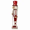 Kurt Adler Tabletop Items* 15-Inch Peppermint Nutcracker