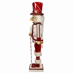 Kurt Adler Tabletop Items* 15-Inch Peppermint Nutcracker