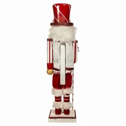 Kurt Adler Tabletop Items* 15-Inch Peppermint Nutcracker