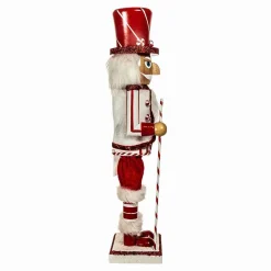 Kurt Adler Tabletop Items* 15-Inch Peppermint Nutcracker