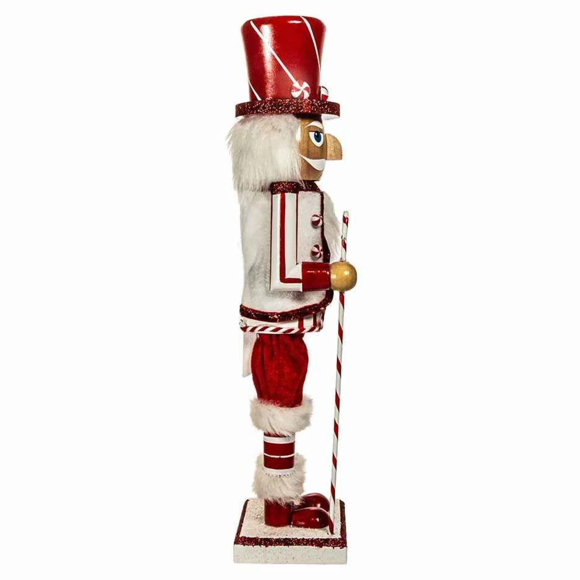 Kurt Adler Tabletop Items* 15-Inch Peppermint Nutcracker