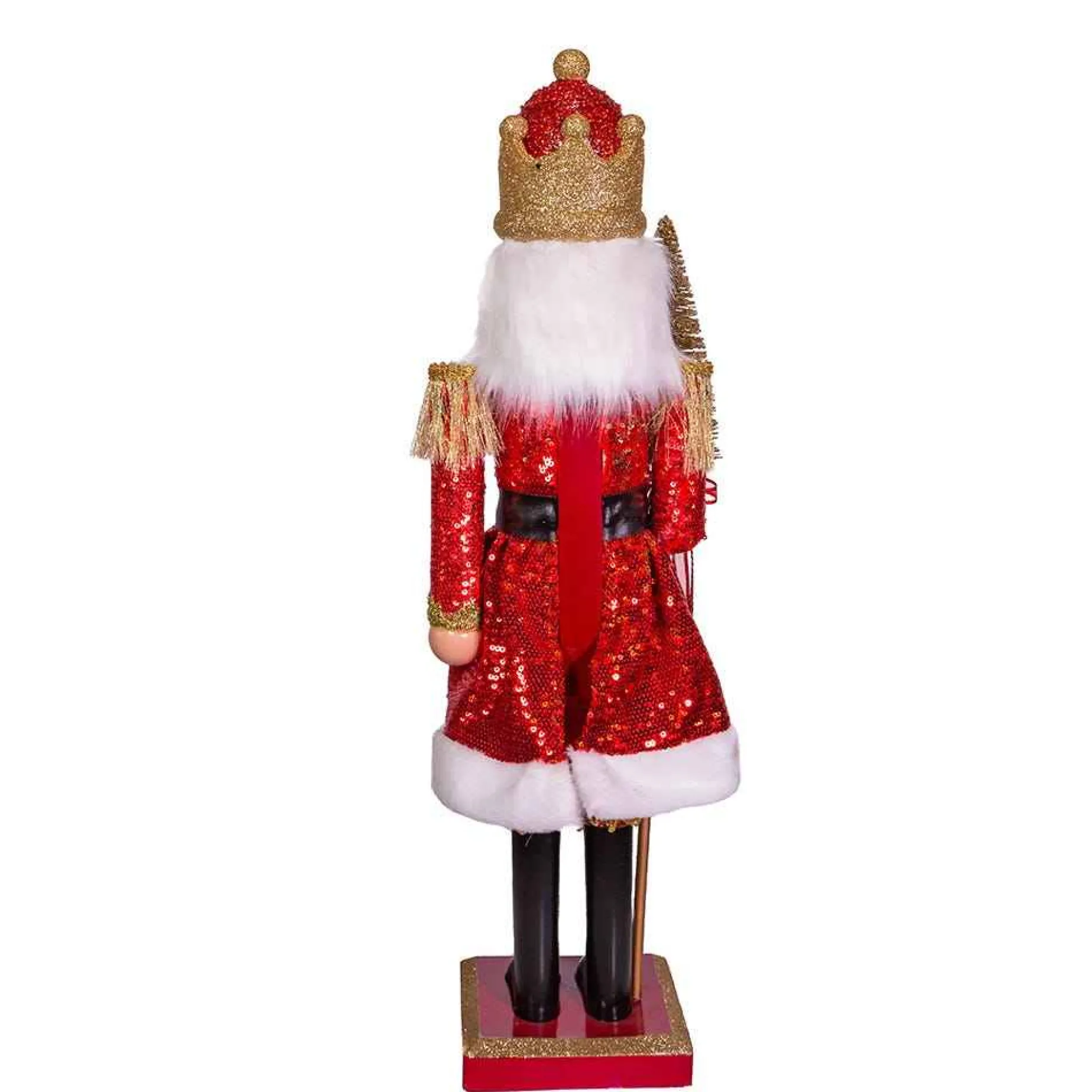 Kurt Adler Tabletop Items* 24-Inch Plastic Red And Gold King Nutcracker