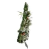 Kurt Adler Pre-Lit Trees* 26-Inch Pre-Lit Snowy Silver Wall Tree