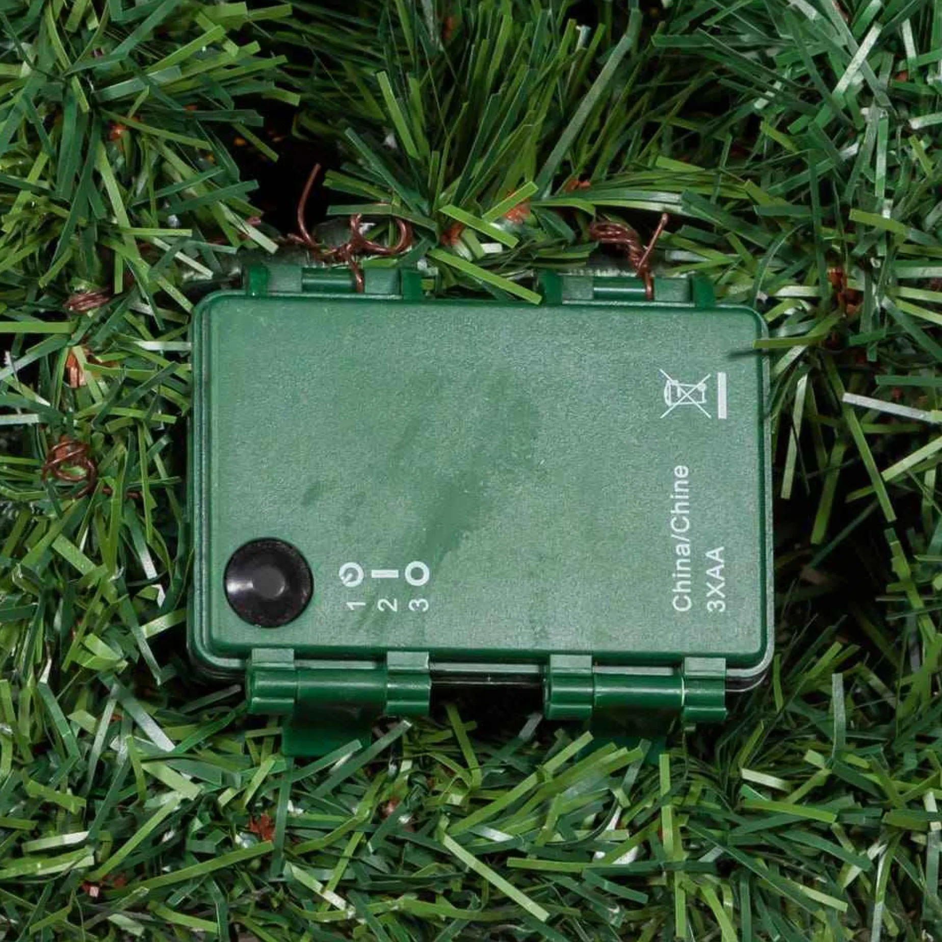 Kurt Adler Pre-Lit Trees* 26-Inch Pre-Lit Snowy Silver Wall Tree