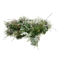 Kurt Adler Pre-Lit Trees* 26-Inch Pre-Lit Snowy Silver Wall Tree
