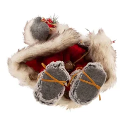 Kurt Adler Tabletop Items* 18-Inch Red And White Santa With Gift Box And Bells